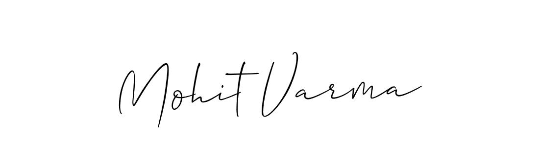 Also You can easily find your signature by using the search form. We will create Mohit Varma name handwritten signature images for you free of cost using Allison_Script sign style. Mohit Varma signature style 2 images and pictures png