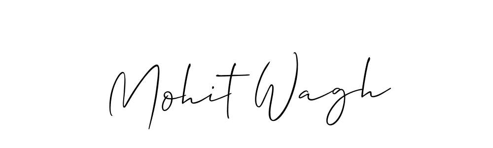 Best and Professional Signature Style for Mohit Wagh. Allison_Script Best Signature Style Collection. Mohit Wagh signature style 2 images and pictures png
