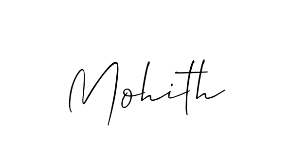 Make a short Mohith signature style. Manage your documents anywhere anytime using Allison_Script. Create and add eSignatures, submit forms, share and send files easily. Mohith signature style 2 images and pictures png