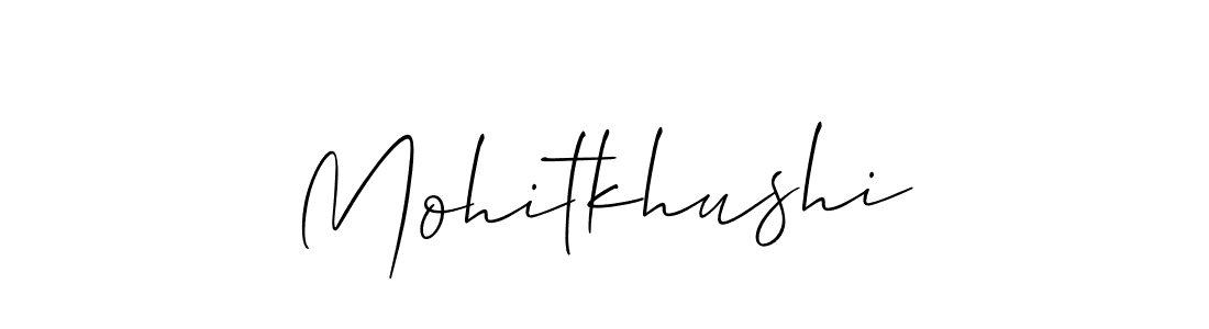 How to Draw Mohitkhushi signature style? Allison_Script is a latest design signature styles for name Mohitkhushi. Mohitkhushi signature style 2 images and pictures png