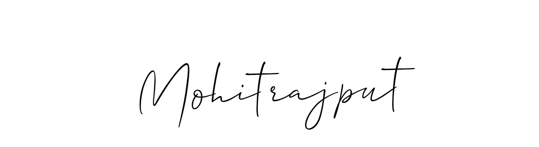 Allison_Script is a professional signature style that is perfect for those who want to add a touch of class to their signature. It is also a great choice for those who want to make their signature more unique. Get Mohitrajput name to fancy signature for free. Mohitrajput signature style 2 images and pictures png