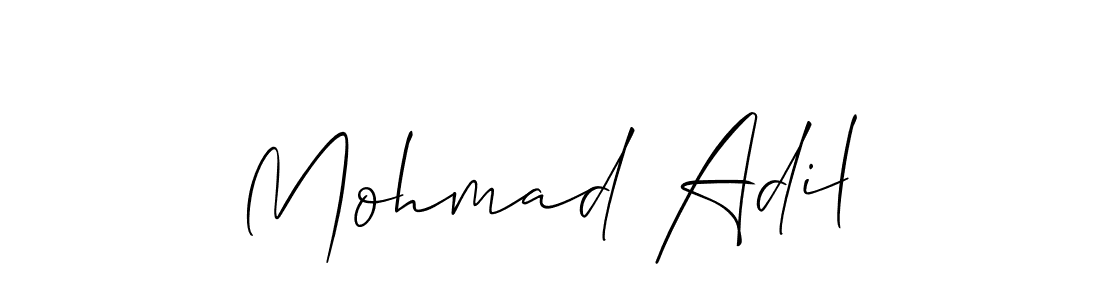 How to Draw Mohmad Adil signature style? Allison_Script is a latest design signature styles for name Mohmad Adil. Mohmad Adil signature style 2 images and pictures png