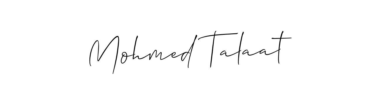 Make a beautiful signature design for name Mohmed Talaat. Use this online signature maker to create a handwritten signature for free. Mohmed Talaat signature style 2 images and pictures png