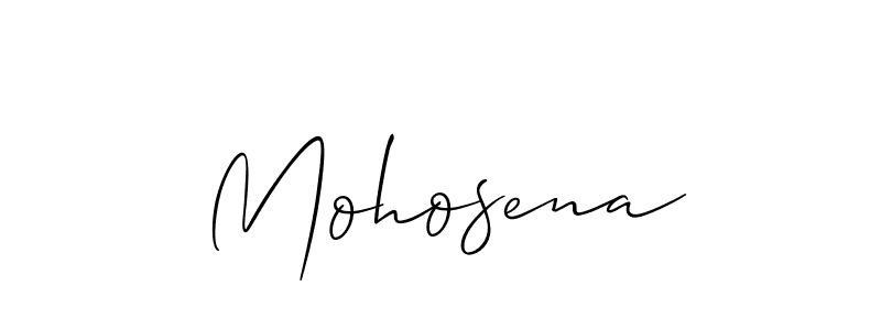 You can use this online signature creator to create a handwritten signature for the name Mohosena. This is the best online autograph maker. Mohosena signature style 2 images and pictures png