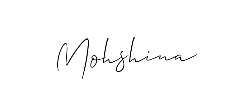 You can use this online signature creator to create a handwritten signature for the name Mohshina. This is the best online autograph maker. Mohshina signature style 2 images and pictures png