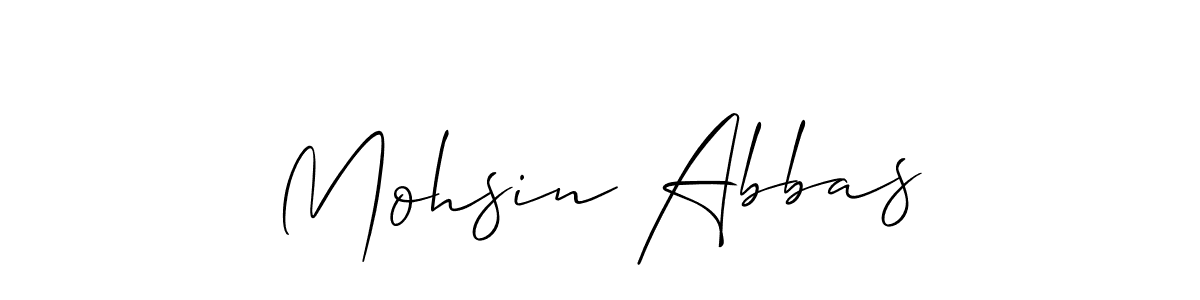 Also You can easily find your signature by using the search form. We will create Mohsin Abbas name handwritten signature images for you free of cost using Allison_Script sign style. Mohsin Abbas signature style 2 images and pictures png
