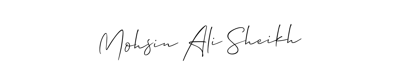 Best and Professional Signature Style for Mohsin Ali Sheikh. Allison_Script Best Signature Style Collection. Mohsin Ali Sheikh signature style 2 images and pictures png