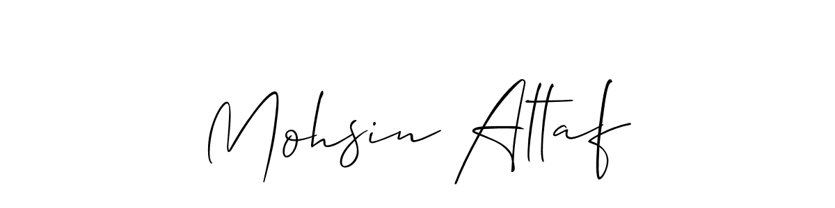 Make a beautiful signature design for name Mohsin Altaf. Use this online signature maker to create a handwritten signature for free. Mohsin Altaf signature style 2 images and pictures png
