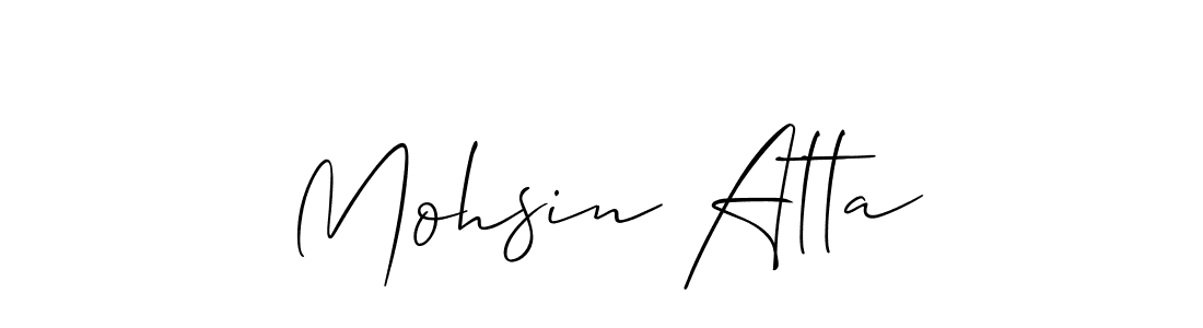 if you are searching for the best signature style for your name Mohsin Atta. so please give up your signature search. here we have designed multiple signature styles  using Allison_Script. Mohsin Atta signature style 2 images and pictures png