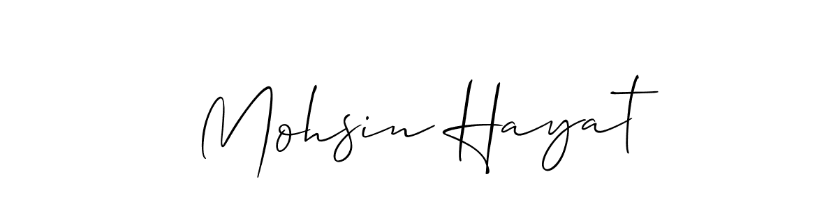 Here are the top 10 professional signature styles for the name Mohsin Hayat. These are the best autograph styles you can use for your name. Mohsin Hayat signature style 2 images and pictures png