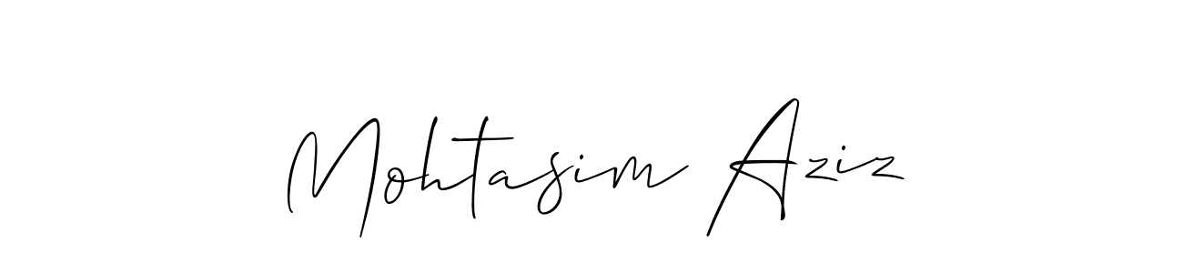 See photos of Mohtasim Aziz official signature by Spectra . Check more albums & portfolios. Read reviews & check more about Allison_Script font. Mohtasim Aziz signature style 2 images and pictures png