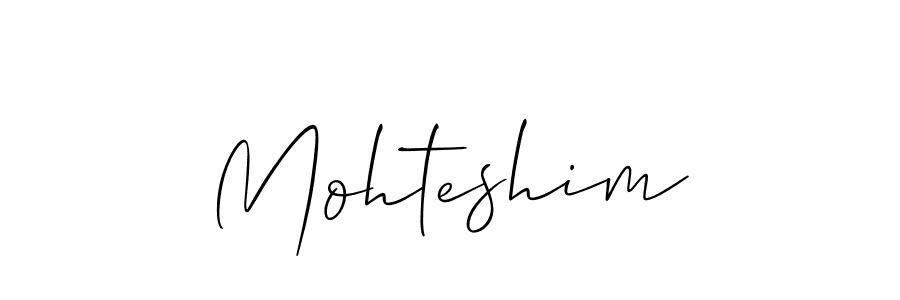 Make a beautiful signature design for name Mohteshim. Use this online signature maker to create a handwritten signature for free. Mohteshim signature style 2 images and pictures png