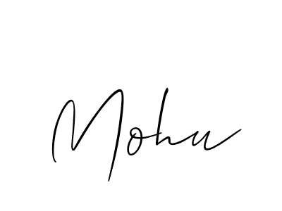 How to Draw Mohu signature style? Allison_Script is a latest design signature styles for name Mohu. Mohu signature style 2 images and pictures png