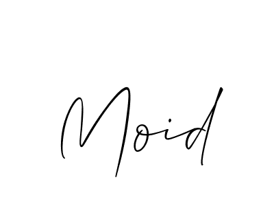 Also You can easily find your signature by using the search form. We will create Moid name handwritten signature images for you free of cost using Allison_Script sign style. Moid signature style 2 images and pictures png