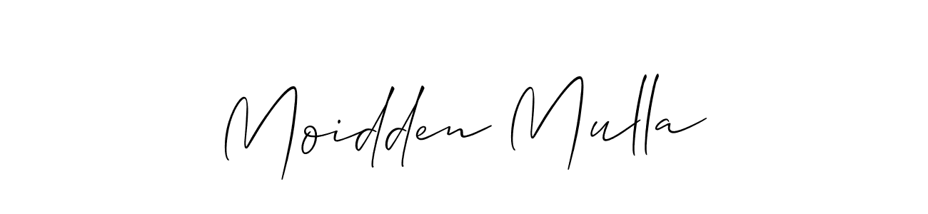 Once you've used our free online signature maker to create your best signature Allison_Script style, it's time to enjoy all of the benefits that Moidden Mulla name signing documents. Moidden Mulla signature style 2 images and pictures png