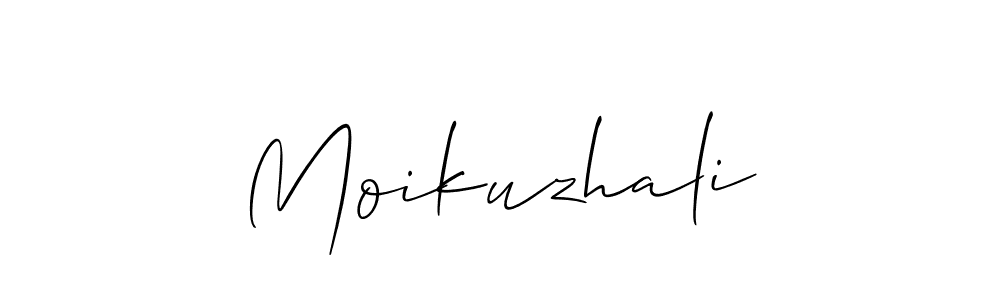 You should practise on your own different ways (Allison_Script) to write your name (Moikuzhali) in signature. don't let someone else do it for you. Moikuzhali signature style 2 images and pictures png