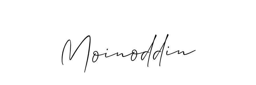 Make a beautiful signature design for name Moinoddin. Use this online signature maker to create a handwritten signature for free. Moinoddin signature style 2 images and pictures png