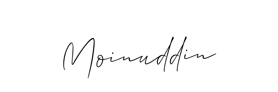 Make a short Moinuddin signature style. Manage your documents anywhere anytime using Allison_Script. Create and add eSignatures, submit forms, share and send files easily. Moinuddin signature style 2 images and pictures png