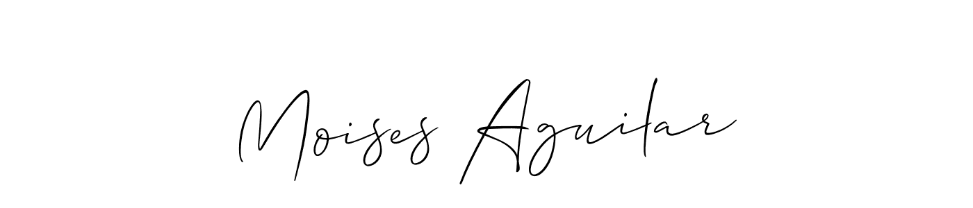 Make a beautiful signature design for name Moises Aguilar. Use this online signature maker to create a handwritten signature for free. Moises Aguilar signature style 2 images and pictures png