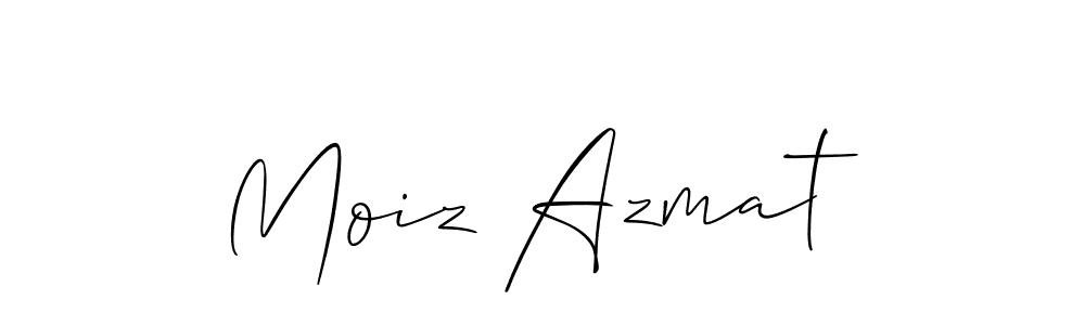 You can use this online signature creator to create a handwritten signature for the name Moiz Azmat. This is the best online autograph maker. Moiz Azmat signature style 2 images and pictures png