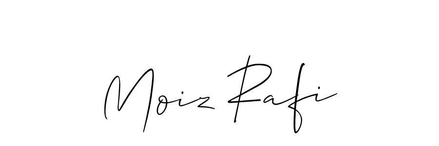 Similarly Allison_Script is the best handwritten signature design. Signature creator online .You can use it as an online autograph creator for name Moiz Rafi. Moiz Rafi signature style 2 images and pictures png