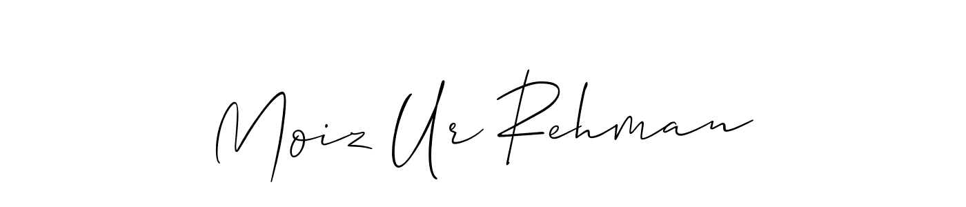 Best and Professional Signature Style for Moiz Ur Rehman. Allison_Script Best Signature Style Collection. Moiz Ur Rehman signature style 2 images and pictures png