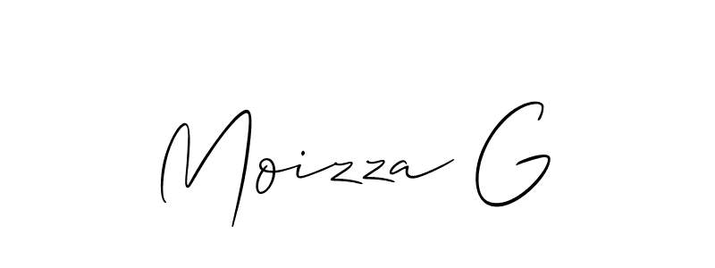 Here are the top 10 professional signature styles for the name Moizza G. These are the best autograph styles you can use for your name. Moizza G signature style 2 images and pictures png