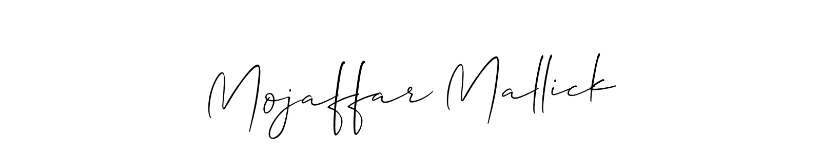 Check out images of Autograph of Mojaffar Mallick name. Actor Mojaffar Mallick Signature Style. Allison_Script is a professional sign style online. Mojaffar Mallick signature style 2 images and pictures png
