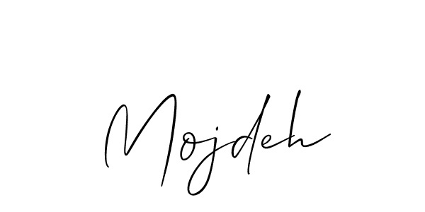 Make a beautiful signature design for name Mojdeh. Use this online signature maker to create a handwritten signature for free. Mojdeh signature style 2 images and pictures png