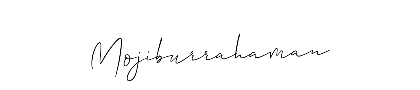 You can use this online signature creator to create a handwritten signature for the name Mojiburrahaman. This is the best online autograph maker. Mojiburrahaman signature style 2 images and pictures png