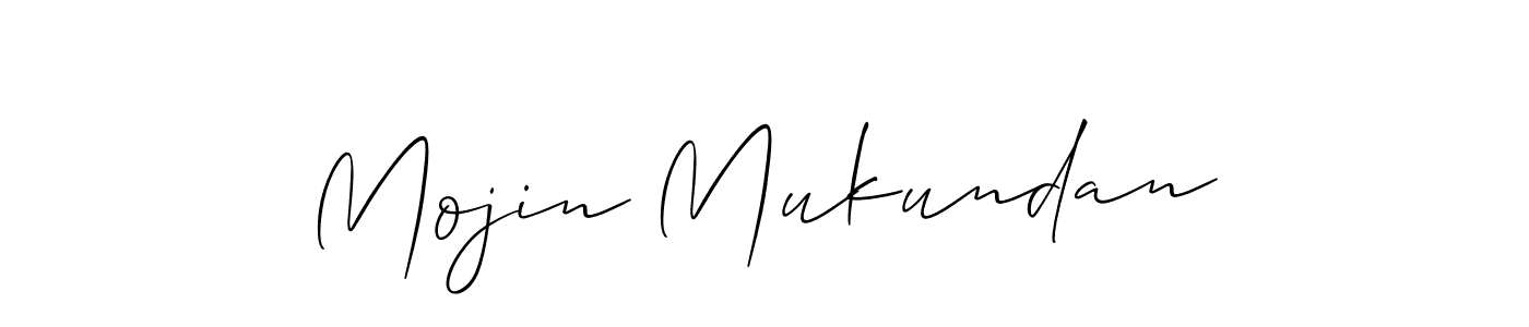 Also You can easily find your signature by using the search form. We will create Mojin Mukundan name handwritten signature images for you free of cost using Allison_Script sign style. Mojin Mukundan signature style 2 images and pictures png