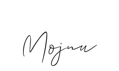 Allison_Script is a professional signature style that is perfect for those who want to add a touch of class to their signature. It is also a great choice for those who want to make their signature more unique. Get Mojnu name to fancy signature for free. Mojnu signature style 2 images and pictures png