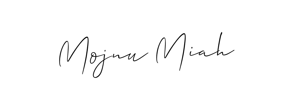Mojnu Miah stylish signature style. Best Handwritten Sign (Allison_Script) for my name. Handwritten Signature Collection Ideas for my name Mojnu Miah. Mojnu Miah signature style 2 images and pictures png