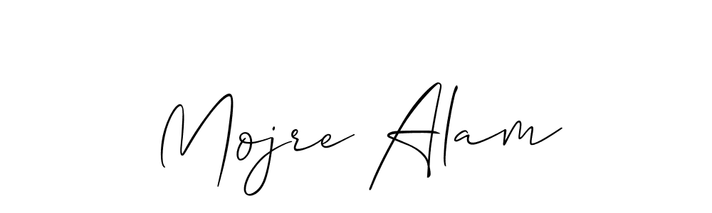 You should practise on your own different ways (Allison_Script) to write your name (Mojre Alam) in signature. don't let someone else do it for you. Mojre Alam signature style 2 images and pictures png