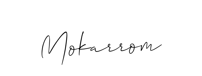 Once you've used our free online signature maker to create your best signature Allison_Script style, it's time to enjoy all of the benefits that Mokarrom name signing documents. Mokarrom signature style 2 images and pictures png