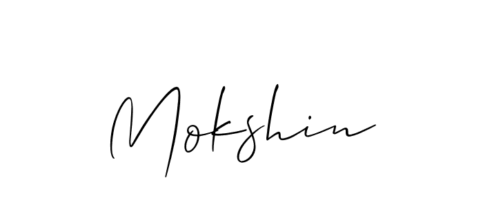 You can use this online signature creator to create a handwritten signature for the name Mokshin. This is the best online autograph maker. Mokshin signature style 2 images and pictures png