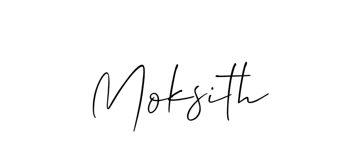 Make a beautiful signature design for name Moksith. Use this online signature maker to create a handwritten signature for free. Moksith signature style 2 images and pictures png