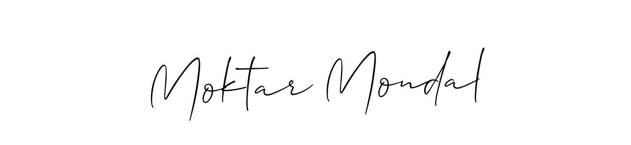 Also You can easily find your signature by using the search form. We will create Moktar Mondal name handwritten signature images for you free of cost using Allison_Script sign style. Moktar Mondal signature style 2 images and pictures png