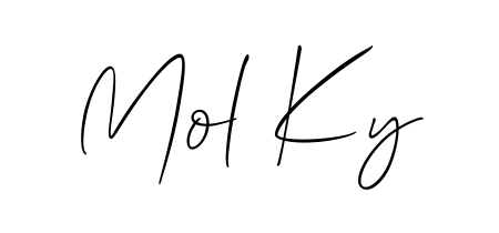 Style your name Mol Ky with confidence using Allison_Script signature design. Simple, elegant, and ready for immediate document use. Mol Ky signature style 2 images and pictures png