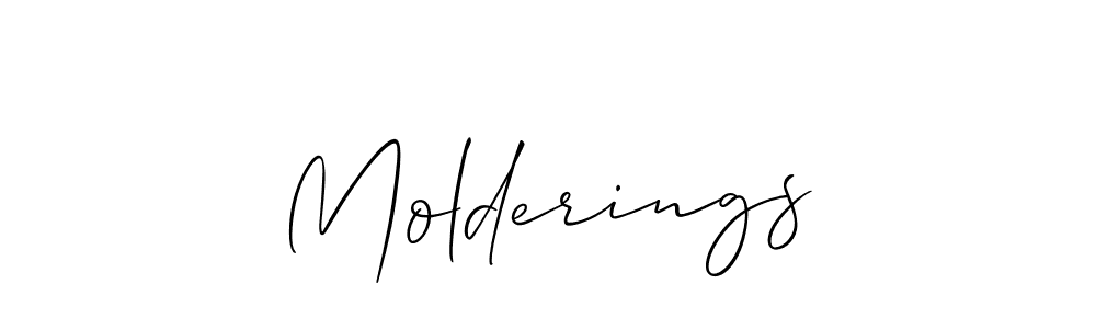 How to make Molderings name signature. Use Allison_Script style for creating short signs online. This is the latest handwritten sign. Molderings signature style 2 images and pictures png