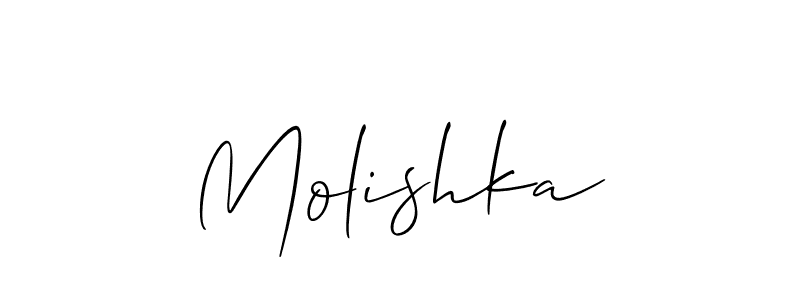 You can use this online signature creator to create a handwritten signature for the name Molishka. This is the best online autograph maker. Molishka signature style 2 images and pictures png