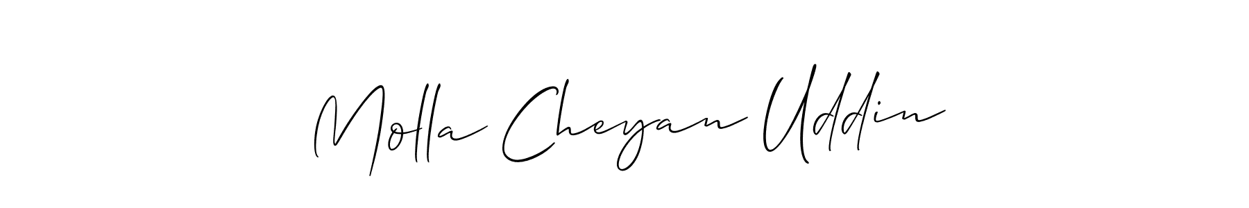 See photos of Molla Cheyan Uddin official signature by Spectra . Check more albums & portfolios. Read reviews & check more about Allison_Script font. Molla Cheyan Uddin signature style 2 images and pictures png