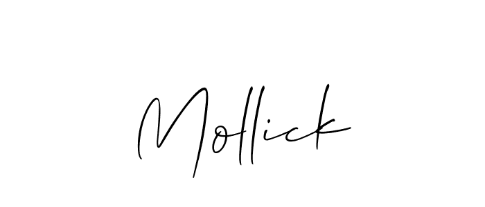 Make a short Mollick signature style. Manage your documents anywhere anytime using Allison_Script. Create and add eSignatures, submit forms, share and send files easily. Mollick signature style 2 images and pictures png