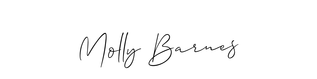 Also You can easily find your signature by using the search form. We will create Molly Barnes name handwritten signature images for you free of cost using Allison_Script sign style. Molly Barnes signature style 2 images and pictures png