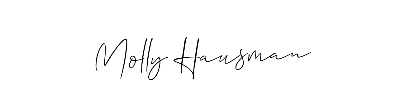 How to Draw Molly Hausman signature style? Allison_Script is a latest design signature styles for name Molly Hausman. Molly Hausman signature style 2 images and pictures png