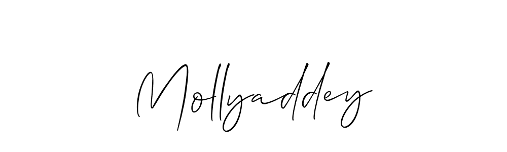 Make a beautiful signature design for name Mollyaddey. Use this online signature maker to create a handwritten signature for free. Mollyaddey signature style 2 images and pictures png