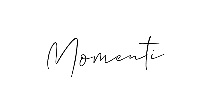 See photos of Momenti official signature by Spectra . Check more albums & portfolios. Read reviews & check more about Allison_Script font. Momenti signature style 2 images and pictures png