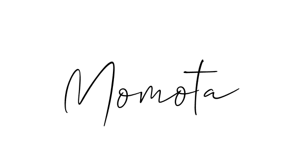 How to make Momota name signature. Use Allison_Script style for creating short signs online. This is the latest handwritten sign. Momota signature style 2 images and pictures png