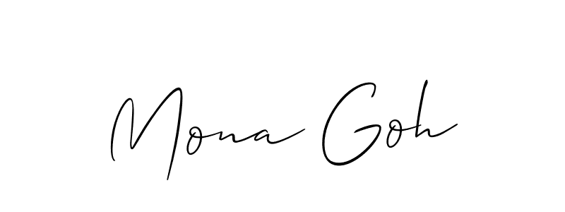 You can use this online signature creator to create a handwritten signature for the name Mona Goh. This is the best online autograph maker. Mona Goh signature style 2 images and pictures png