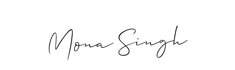 if you are searching for the best signature style for your name Mona Singh. so please give up your signature search. here we have designed multiple signature styles  using Allison_Script. Mona Singh signature style 2 images and pictures png